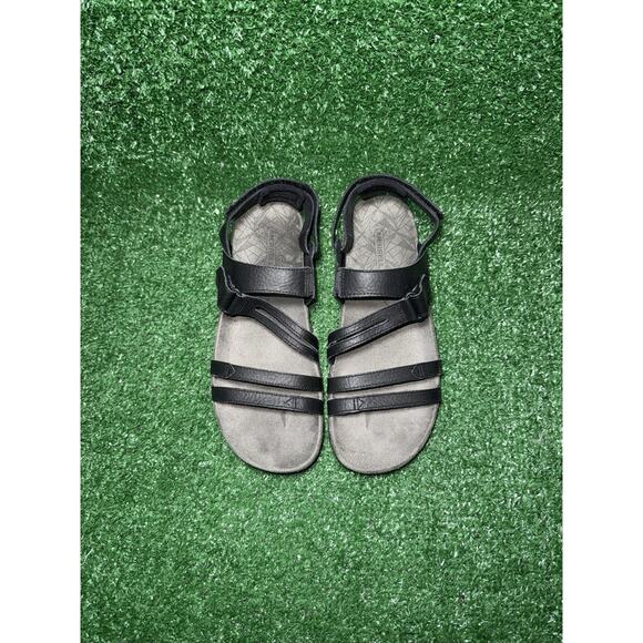 Merrell Sandspur Rose Convert Black Gladiator Leather Strap Sandal Womens Size 8 - Picture 5 of 8